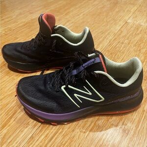 New Balance Black and Red Sneakers